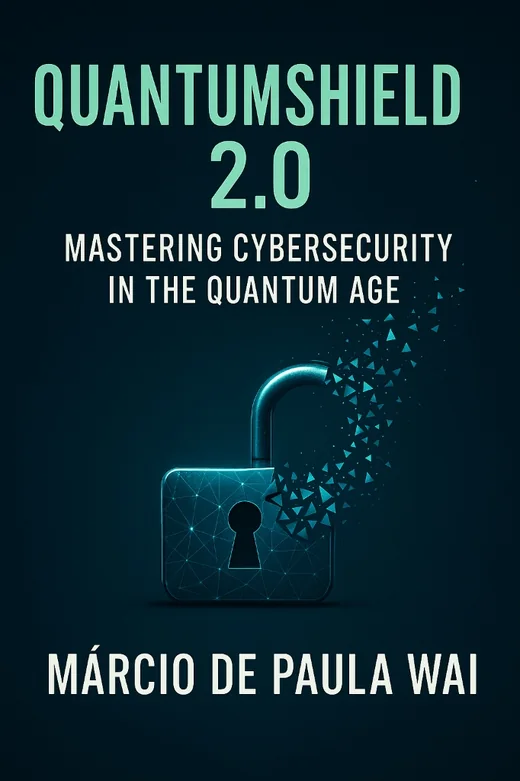 QuantumShield 2.0 · Mastering Cybersecurity in the Quantum Age, book cover